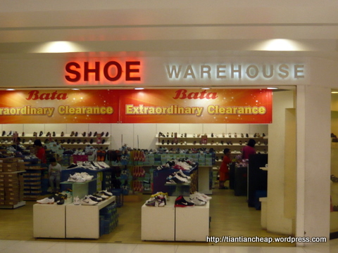 shoe warehouse clearance